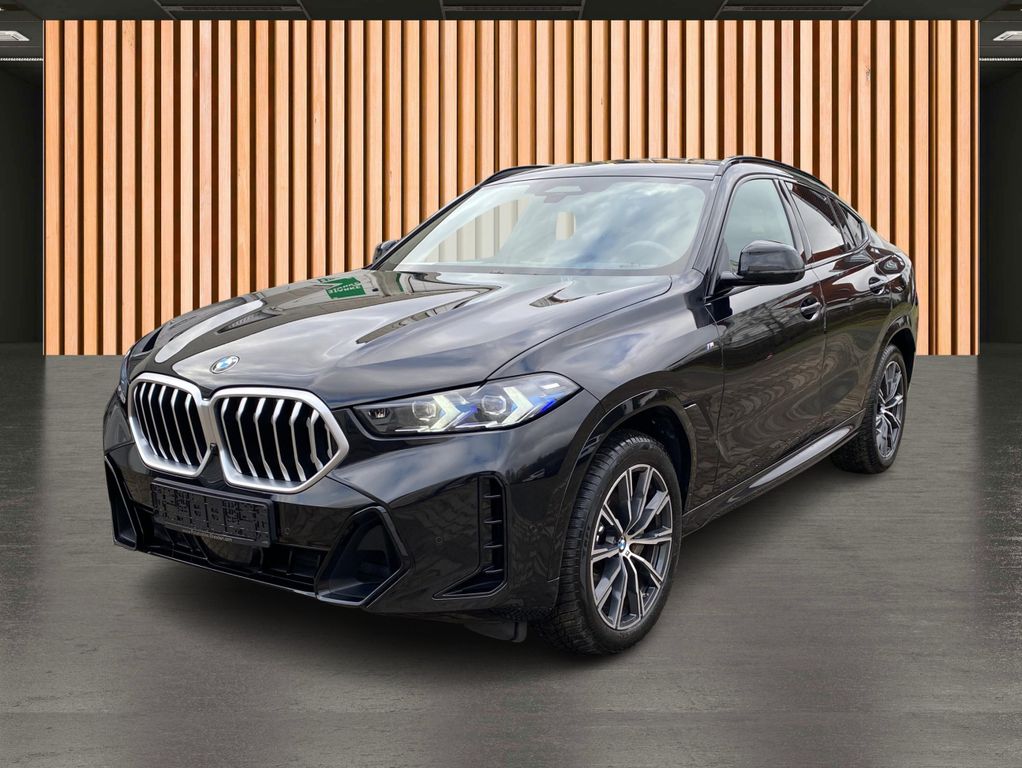 BMW X6 2024 г. Чёрный, пробег 25200 км