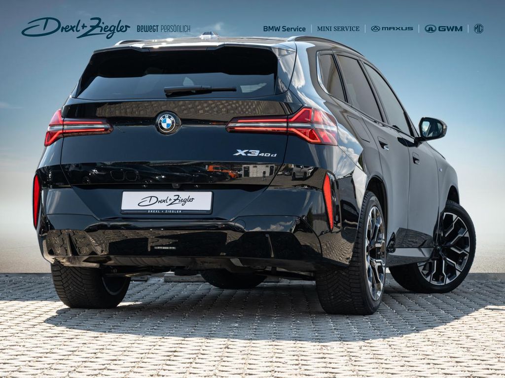 BMW X3 2026 г. Чёрный, пробег 21890 км