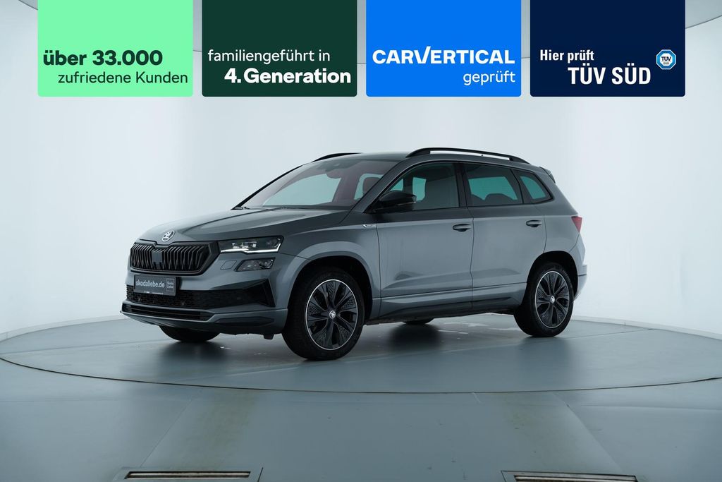 Skoda Karoq 2022 г. Серый, пробег 52667 км