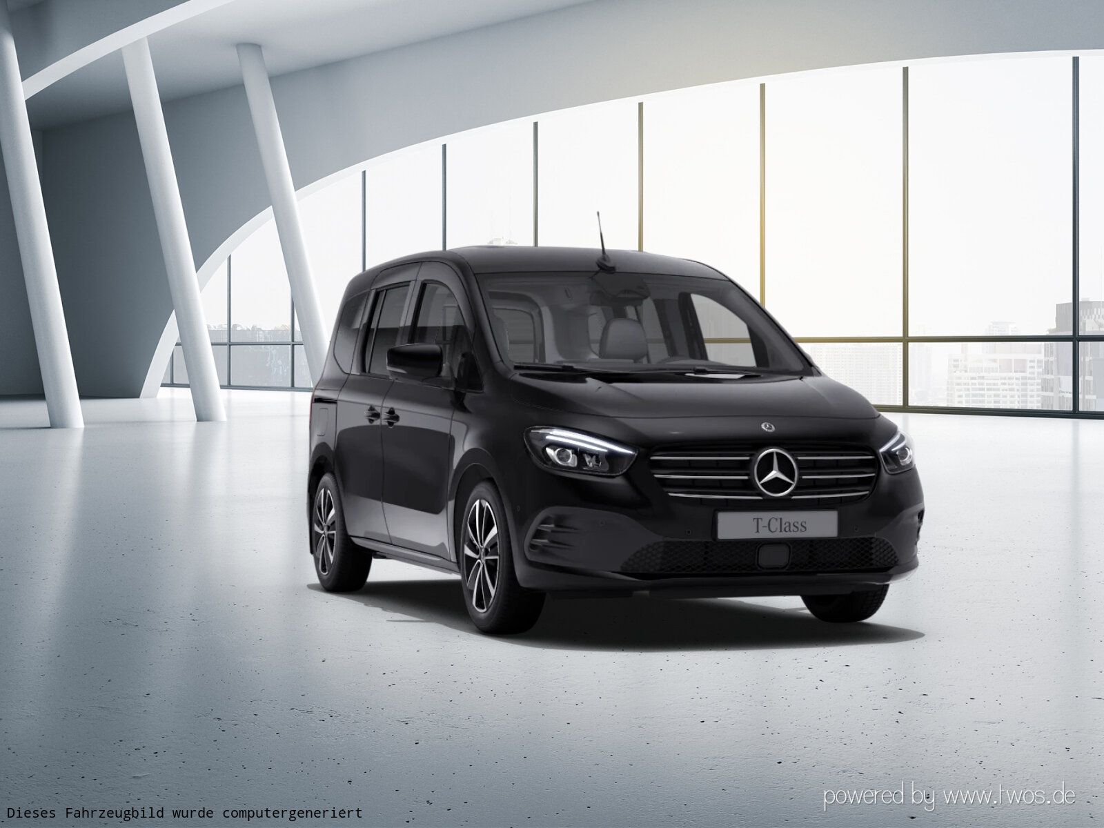 Mercedes-Benz T-CLASS 2022 г. Чёрный, пробег 50513 км