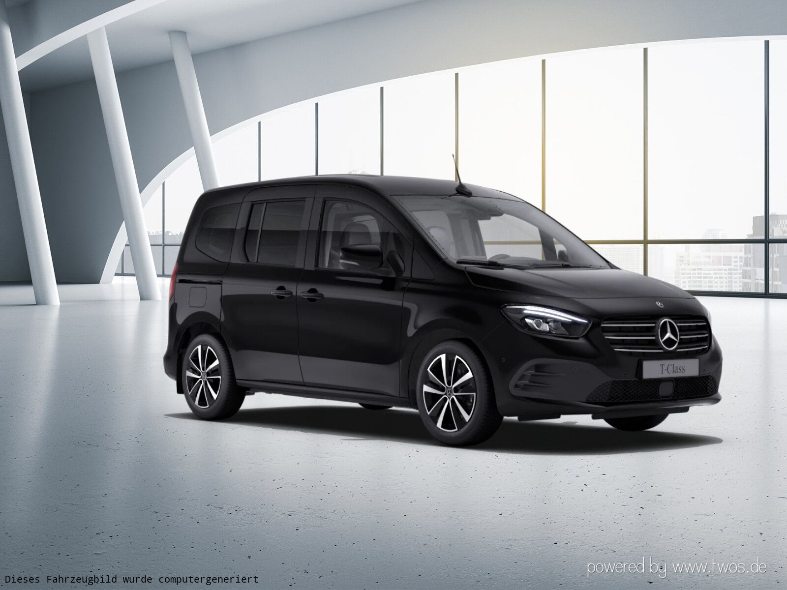 Mercedes-Benz T-CLASS 2022 г. Чёрный, пробег 50513 км