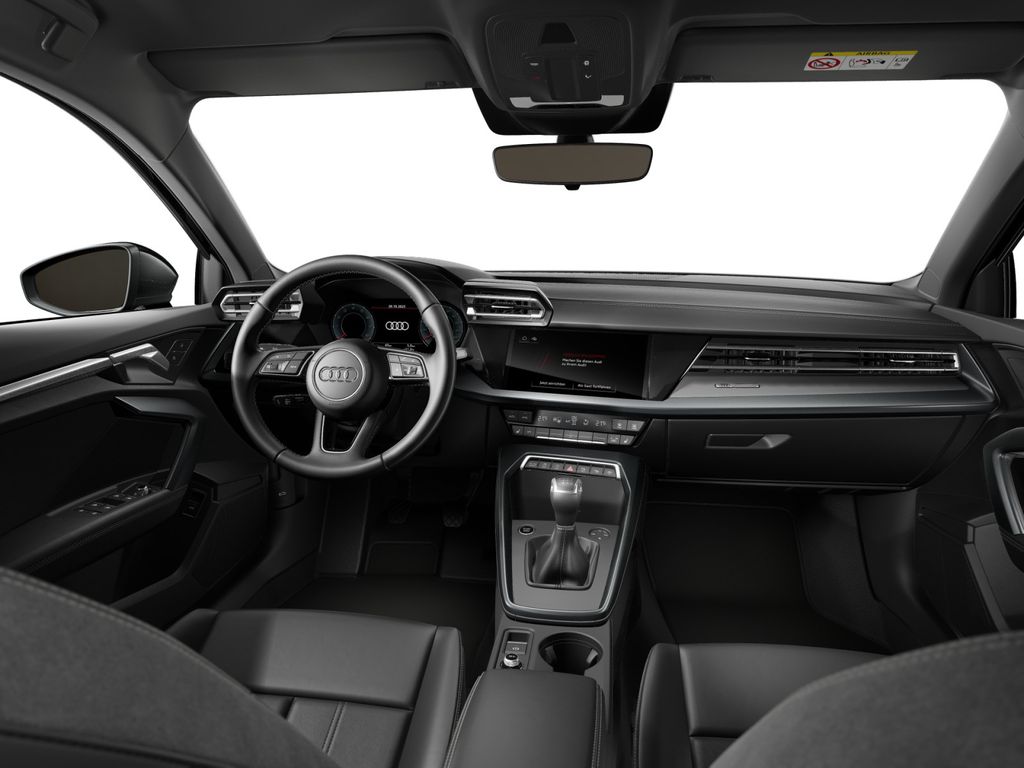 Audi A3 2025 г. Чёрный, пробег 3909 км