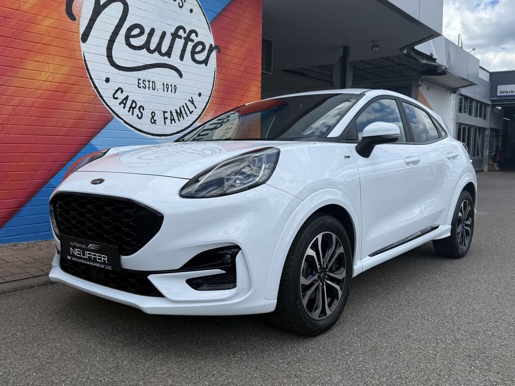 Ford Puma 2022 г. Белый, пробег 40300 км