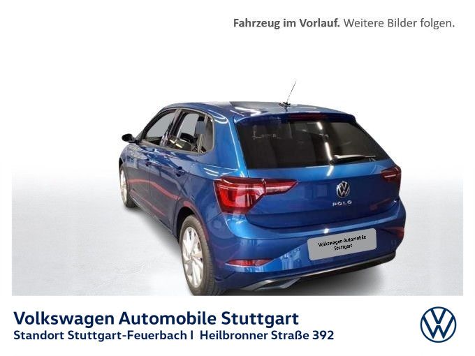 Volkswagen Polo 2022 г. Синий, пробег 30882 км