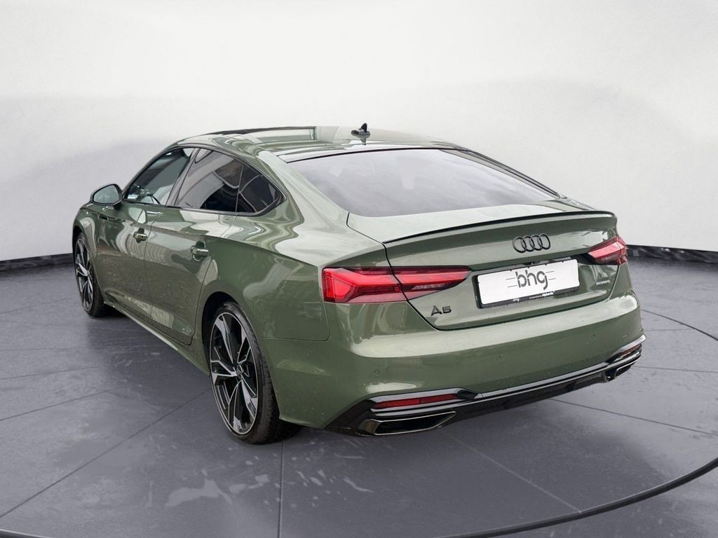 Audi A5 2024 г. Зелёный, пробег 59926 км
