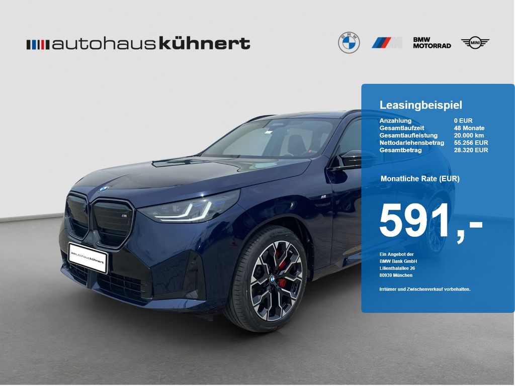 BMW X3 M50 2025 г. Синий, пробег 19997 км