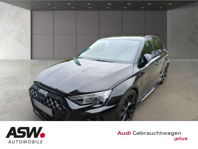 Audi RS3 2025 г. Чёрный, пробег 15500 км