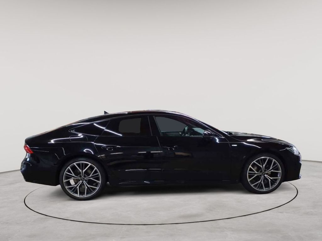 Audi A7 2023 г. Чёрный, пробег 47921 км