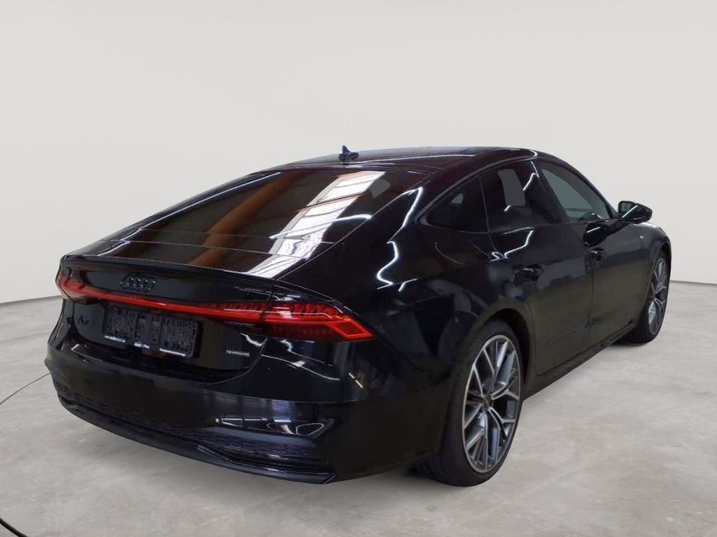Audi A7 2023 г. Чёрный, пробег 47921 км