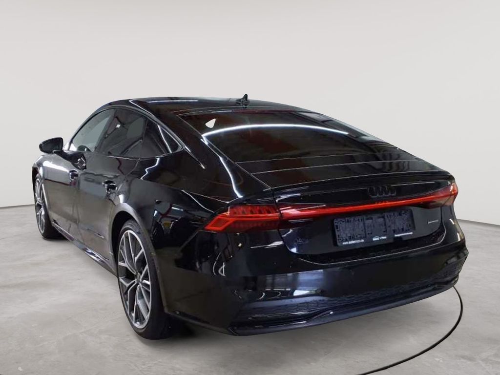 Audi A7 2023 г. Чёрный, пробег 47921 км