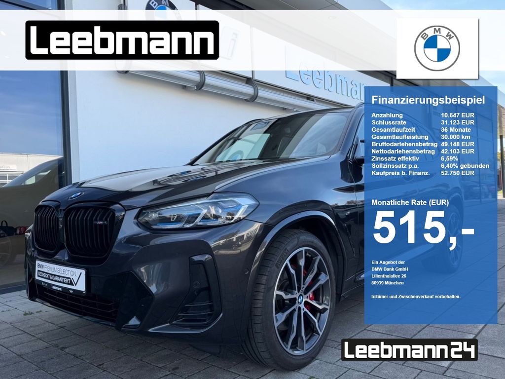 BMW X3 M40 2023 г. Серый, пробег 52191 км