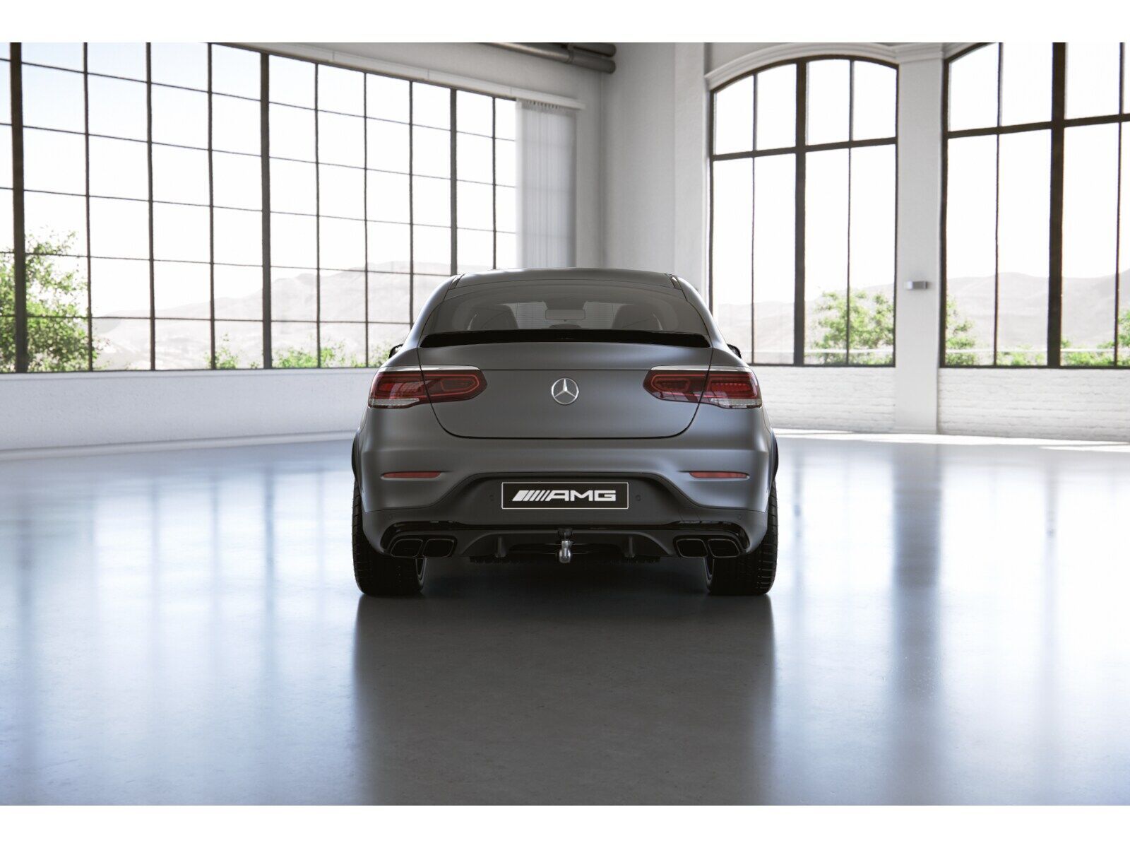 Mercedes-Benz GLC 63 AMG 2022 г. Серый, пробег 28798 км