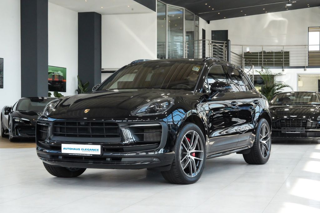 Porsche Macan 2022 г. Чёрный, пробег 53505 км