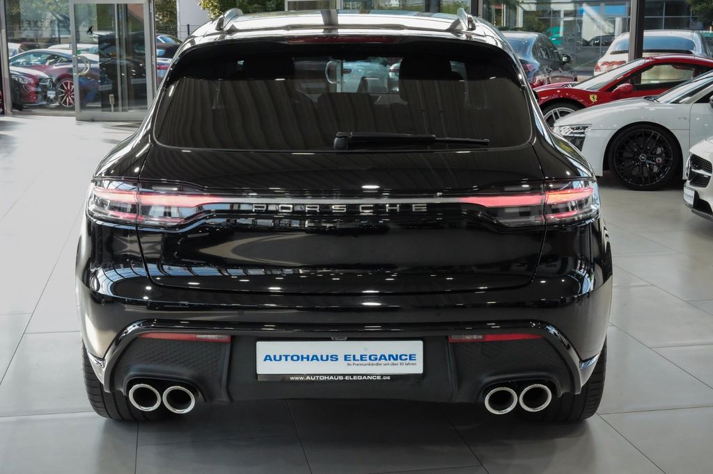 Porsche Macan 2022 г. Чёрный, пробег 53505 км