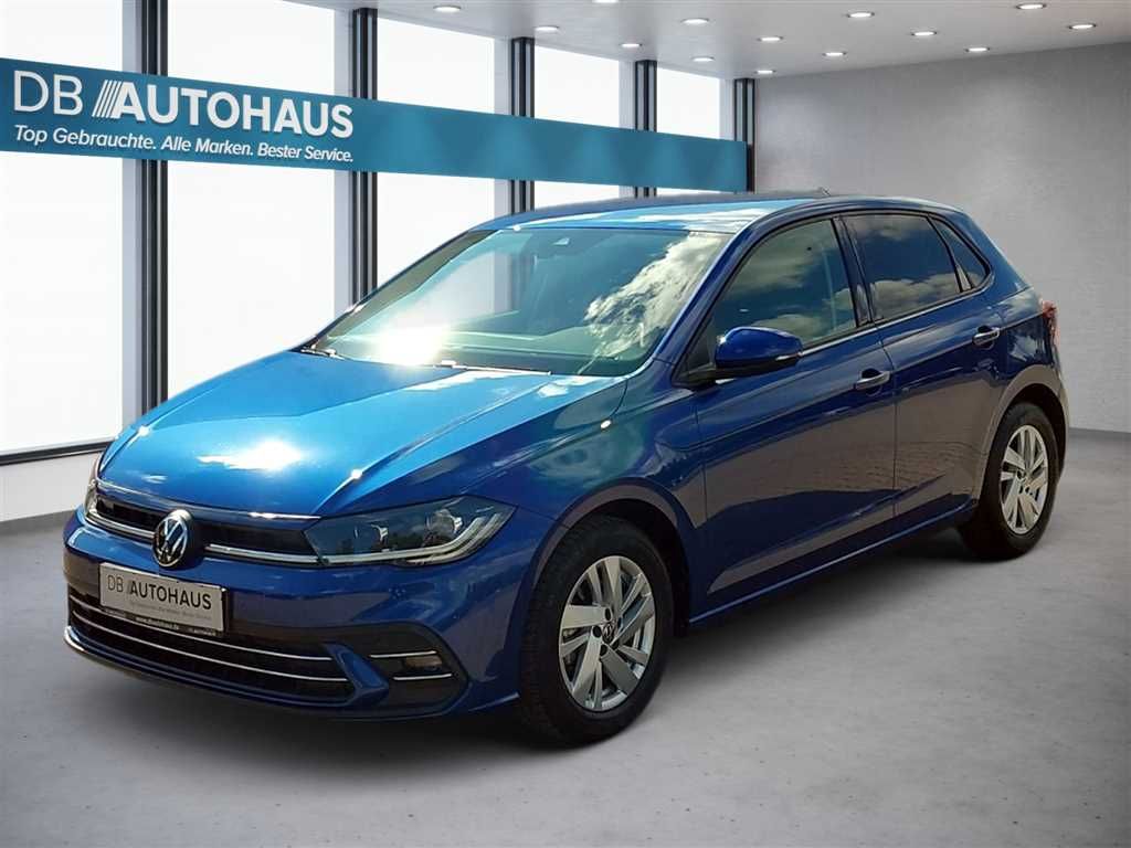Volkswagen Polo 2024 г. Синий, пробег 28040 км