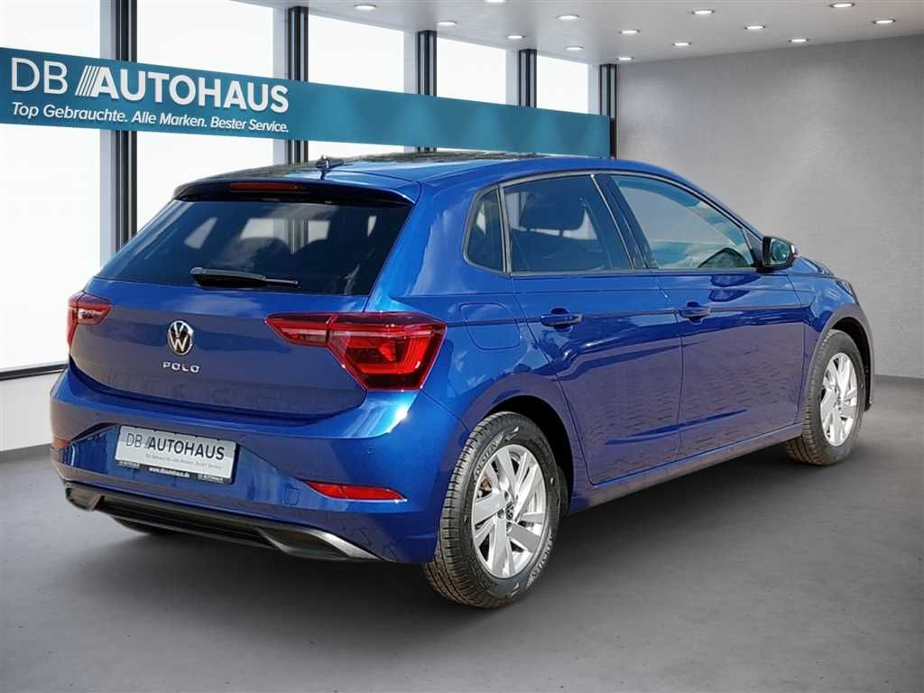 Volkswagen Polo 2024 г. Синий, пробег 28040 км