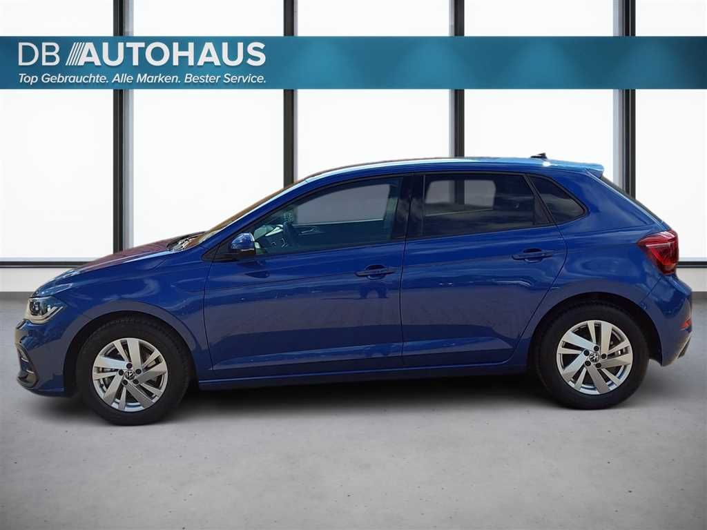 Volkswagen Polo 2024 г. Синий, пробег 28040 км
