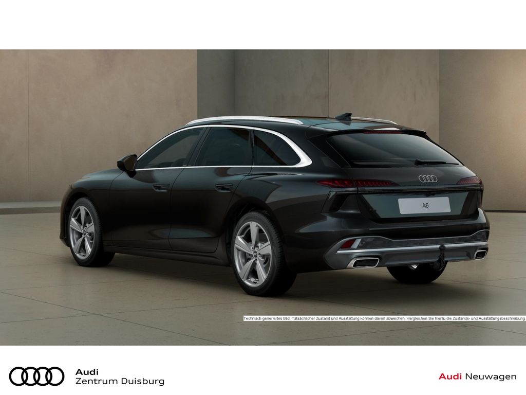 Audi A6 2025 г. Чёрный, пробег 32526 км