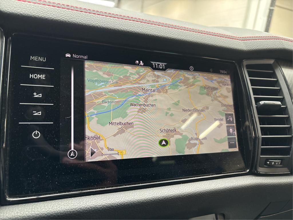 Skoda Kodiaq 2022 г. Синий, пробег 44209 км