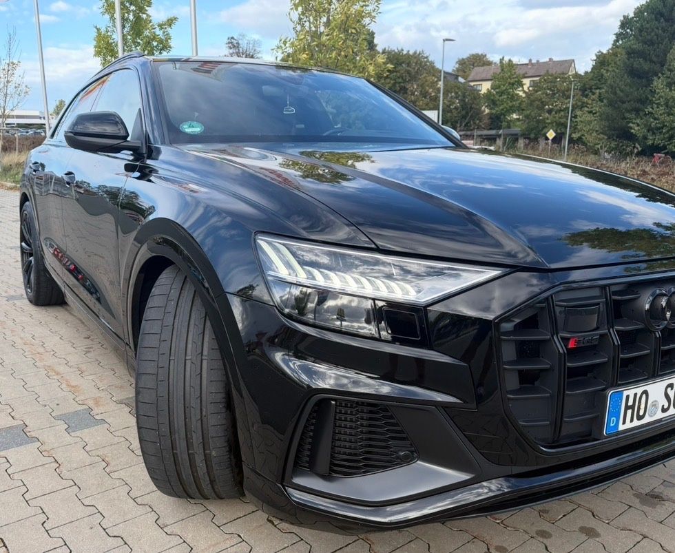 Audi SQ8 2022 г. Чёрный, пробег 47000 км