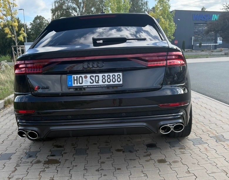 Audi SQ8 2022 г. Чёрный, пробег 47000 км