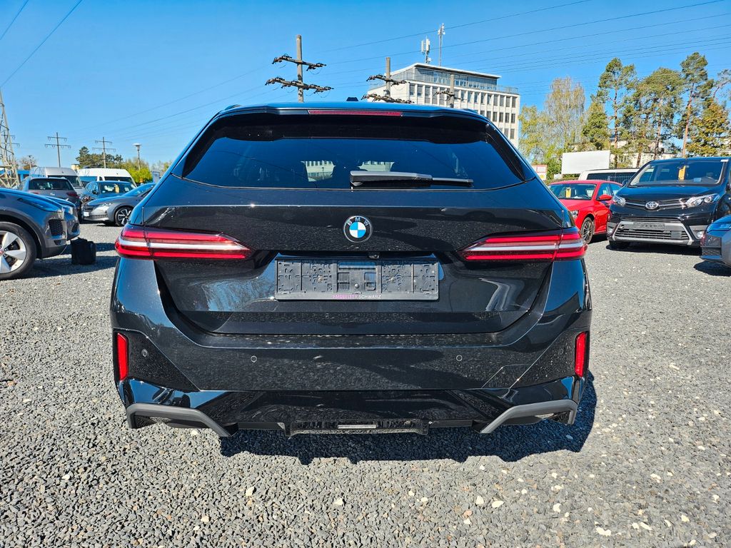 BMW 540 2025 г. Чёрный, пробег 58027 км