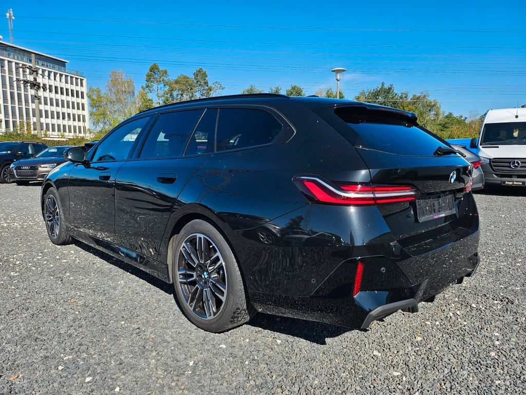 BMW 540 2025 г. Чёрный, пробег 58027 км