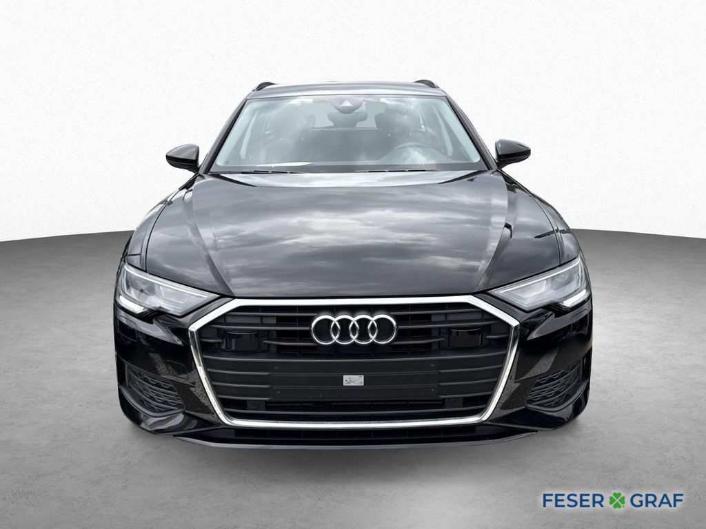 Audi A6 2023 г. Чёрный, пробег 50490 км