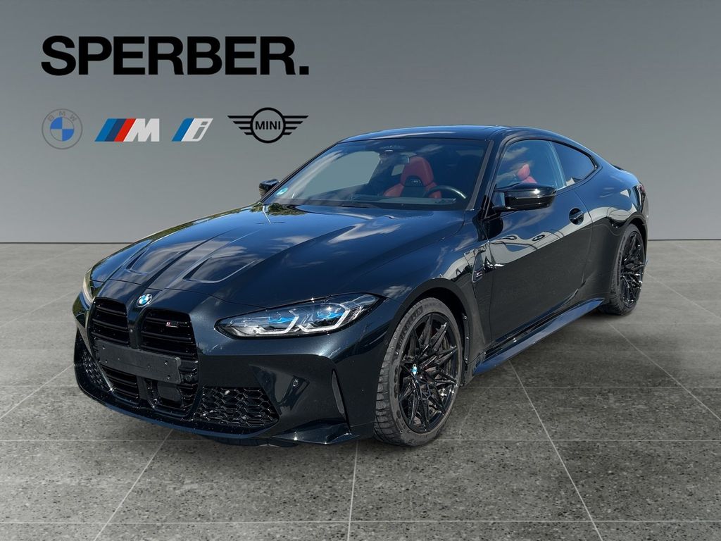 BMW M4 2023 г. Чёрный, пробег 45046 км