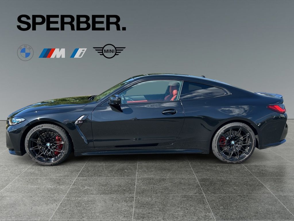BMW M4 2023 г. Чёрный, пробег 45046 км