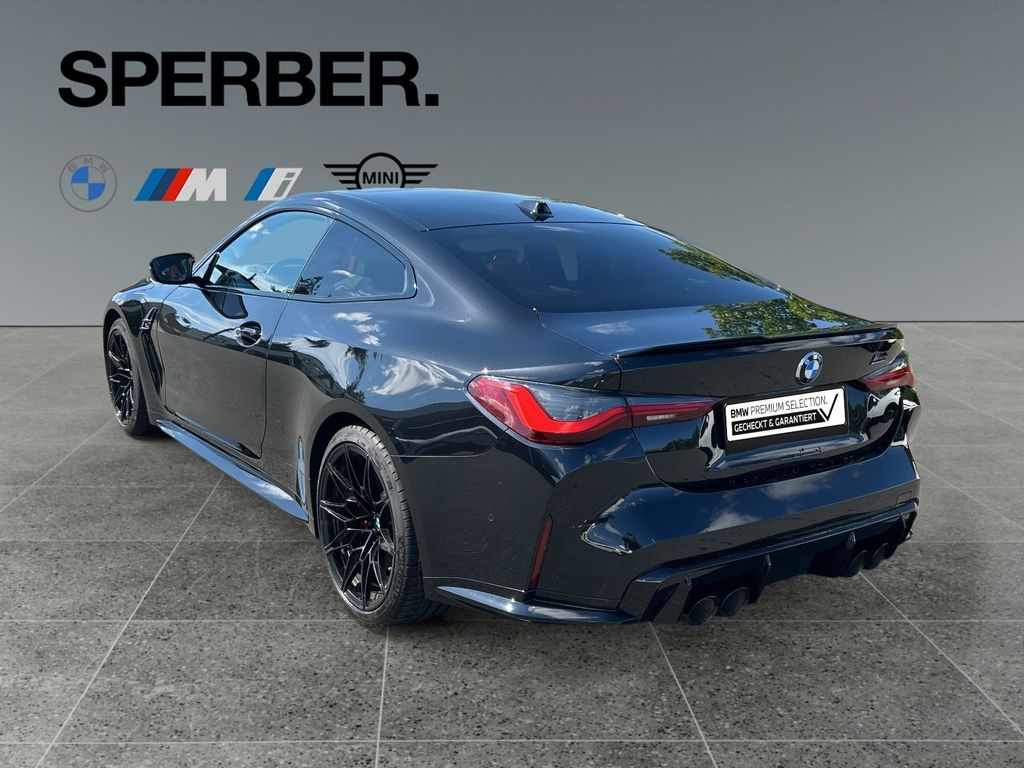 BMW M4 2023 г. Чёрный, пробег 45046 км