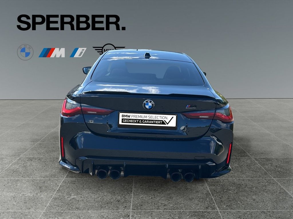 BMW M4 2023 г. Чёрный, пробег 45046 км
