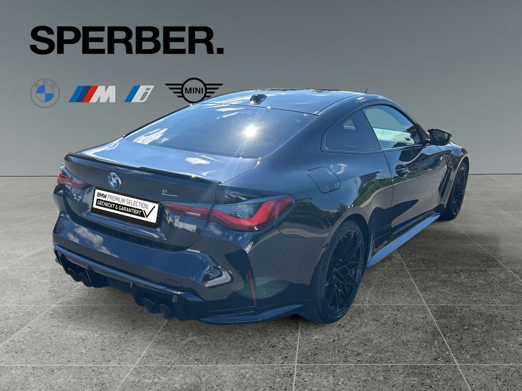 BMW M4 2023 г. Чёрный, пробег 45046 км