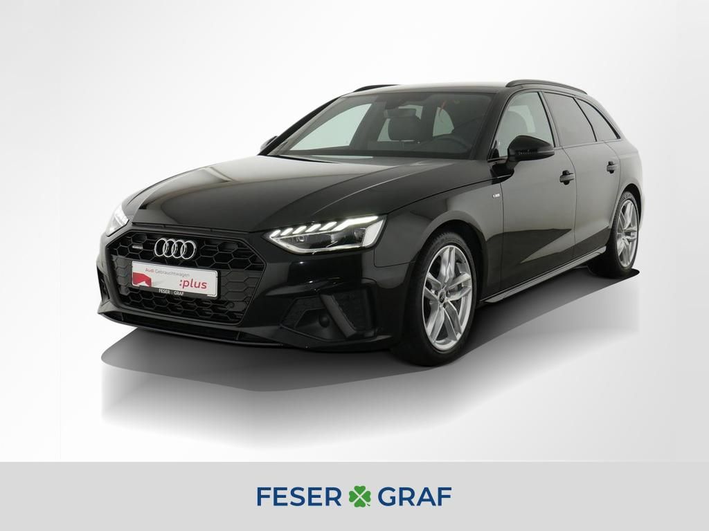 Audi A4 2024 г. Чёрный, пробег 41236 км