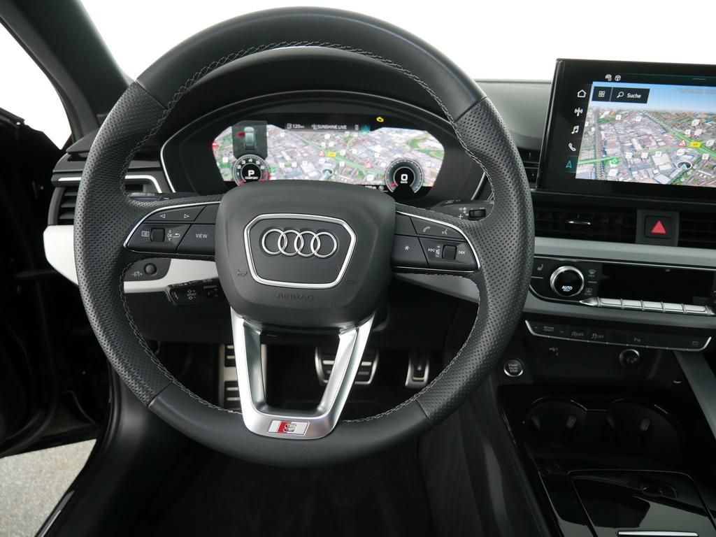 Audi A4 2024 г. Чёрный, пробег 41236 км