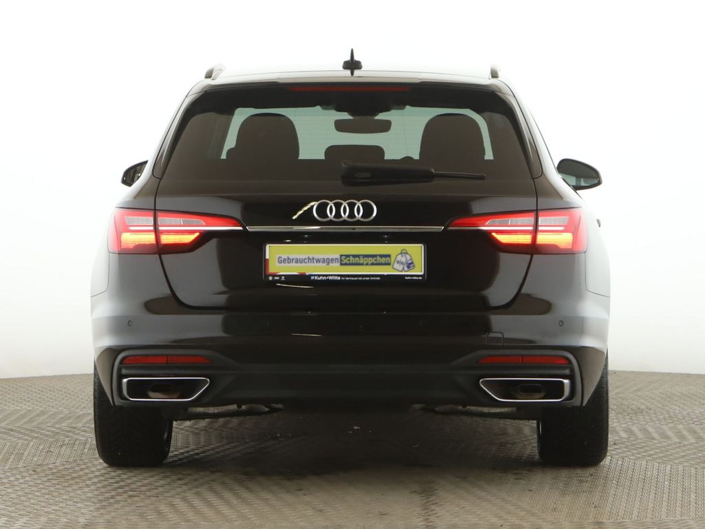 Audi A4 2023 г. Чёрный, пробег 41915 км