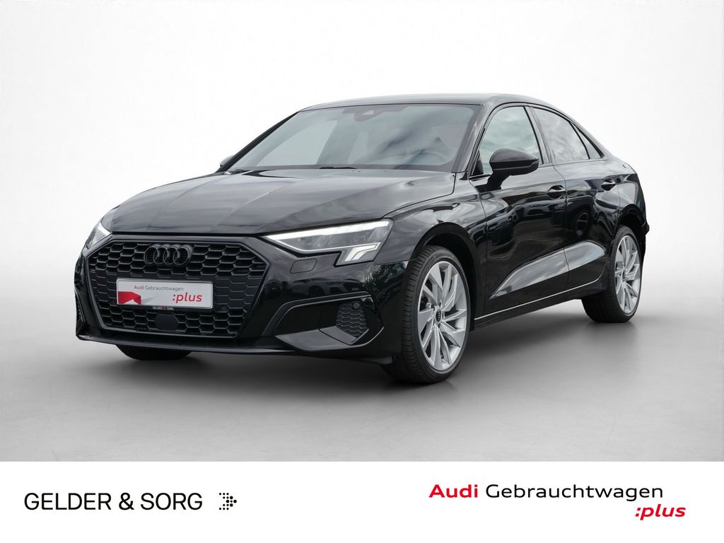 Audi A3 2022 г. Чёрный, пробег 47707 км