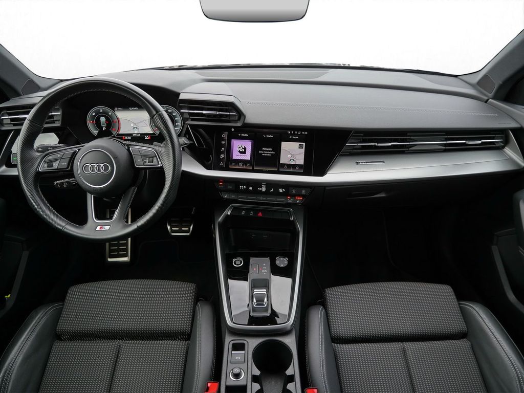 Audi A3 2022 г. Чёрный, пробег 47707 км