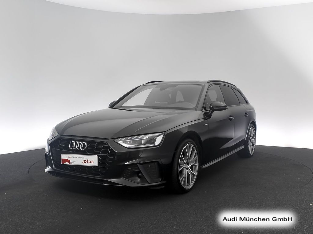 Audi A4 2022 г. Чёрный, пробег 46913 км