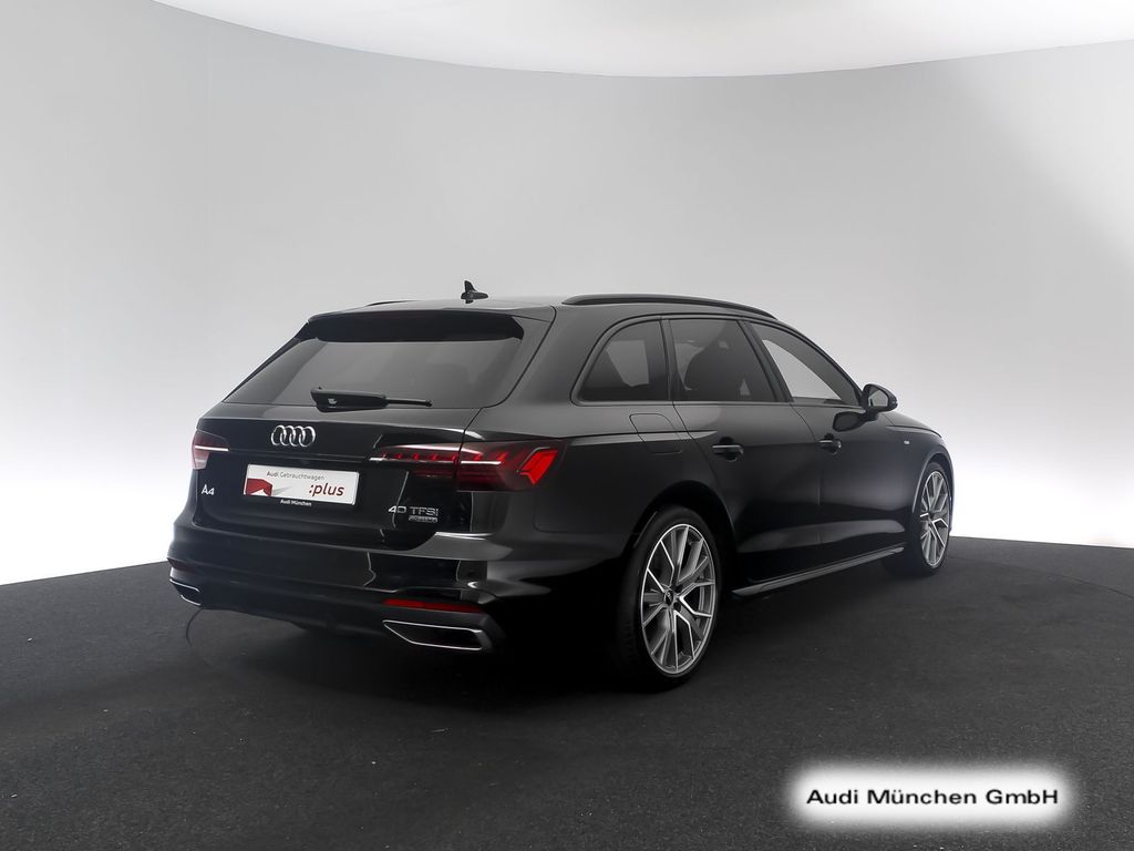 Audi A4 2022 г. Чёрный, пробег 46913 км