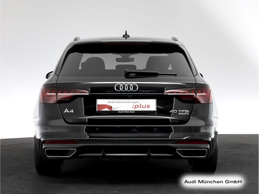Audi A4 2022 г. Чёрный, пробег 46913 км