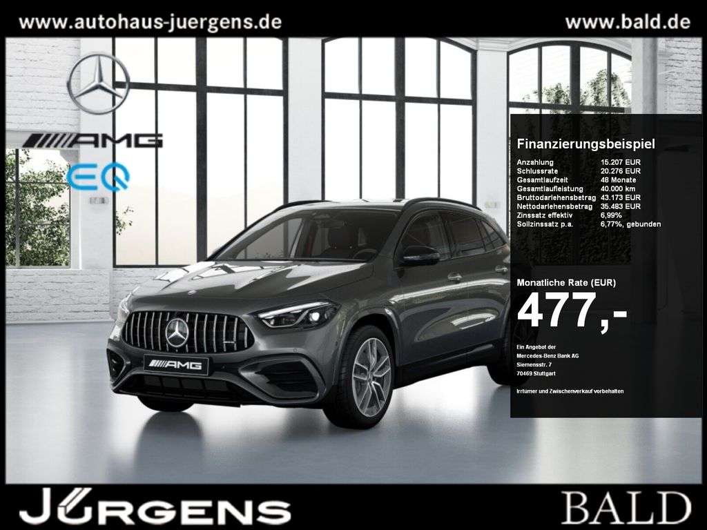 Mercedes-Benz GLA 35 AMG 2025 г. Серый, пробег 3700 км