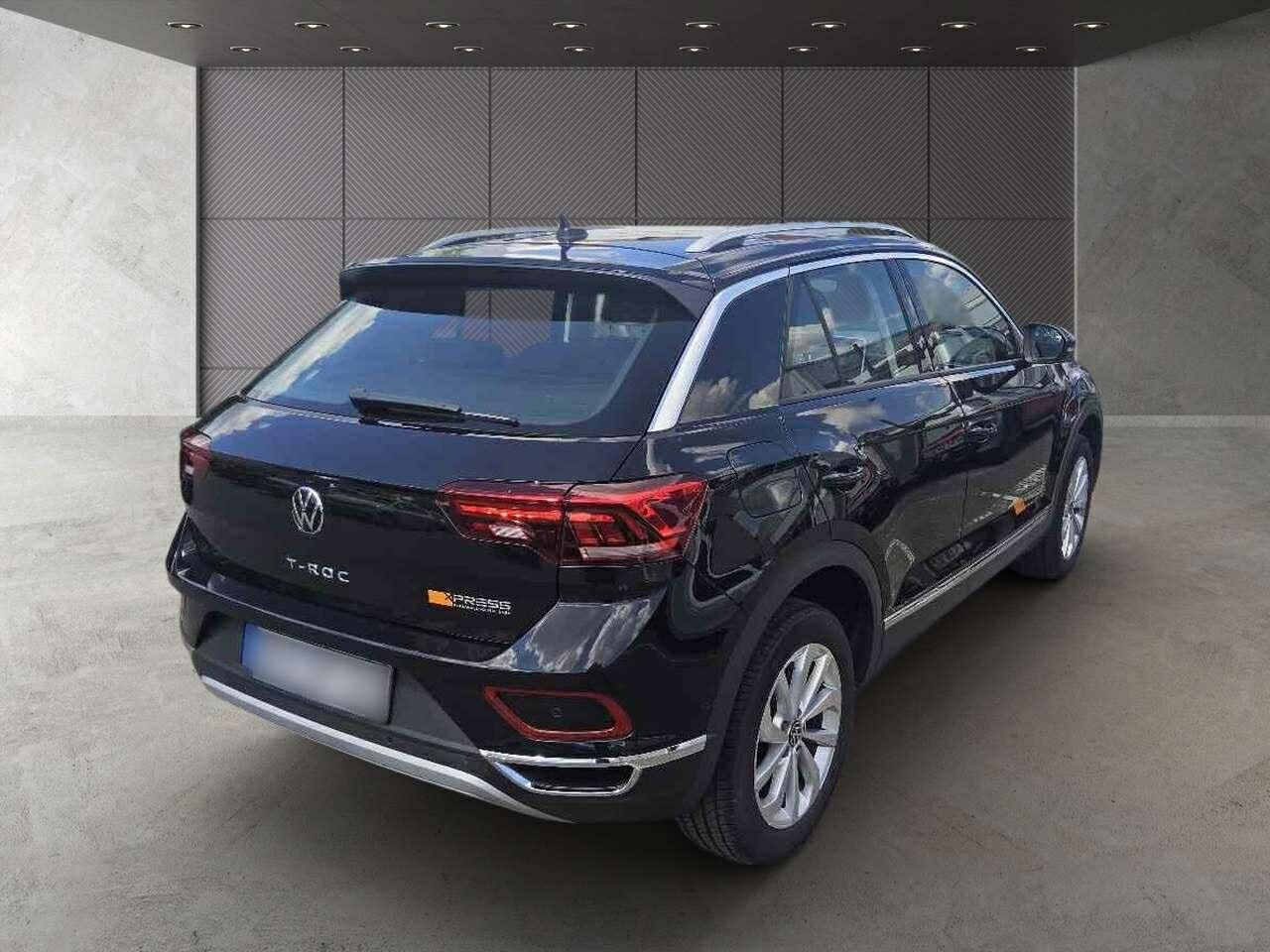 Volkswagen T-Roc 2023 г. Чёрный, пробег 47300 км