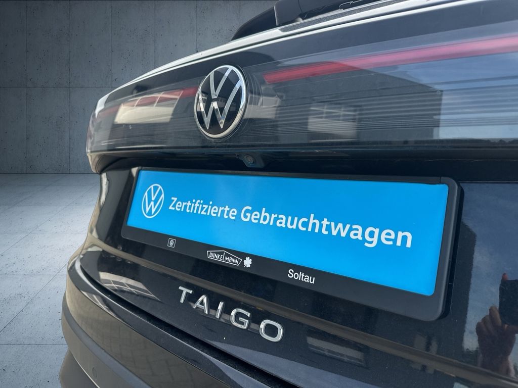 Volkswagen Taigo 2022 г. Чёрный, пробег 45095 км