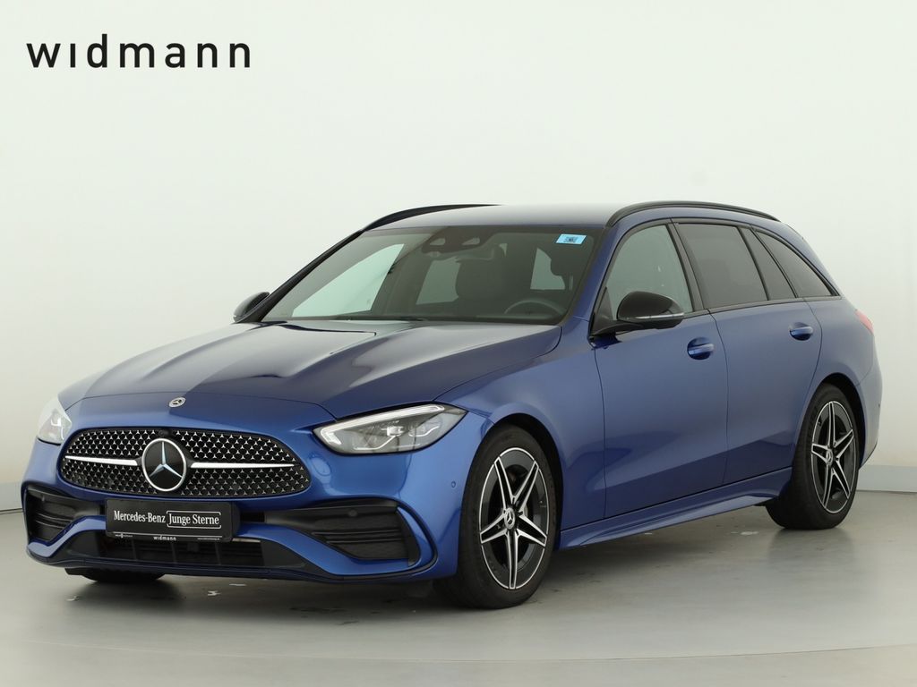 Mercedes-Benz C 300 2023 г. Синий, пробег 43252 км