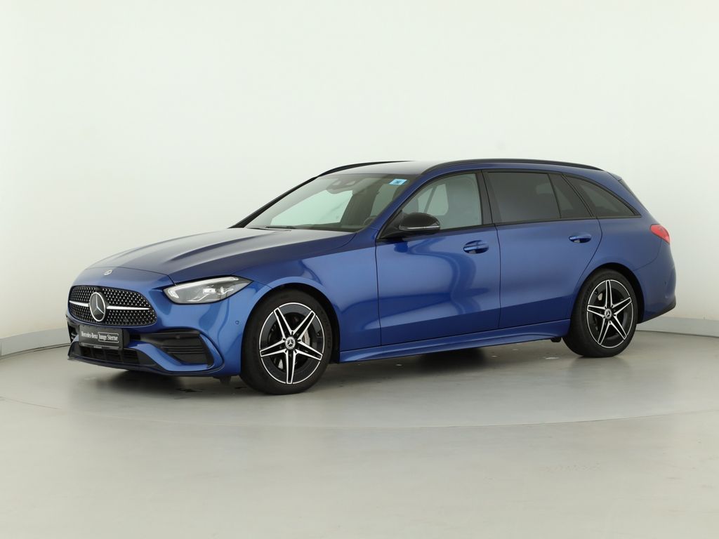 Mercedes-Benz C 300 2023 г. Синий, пробег 43252 км