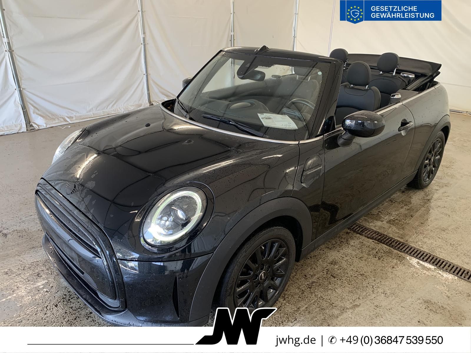 Mini COOPER CABRIO 2023 г. Чёрный, пробег 48900 км