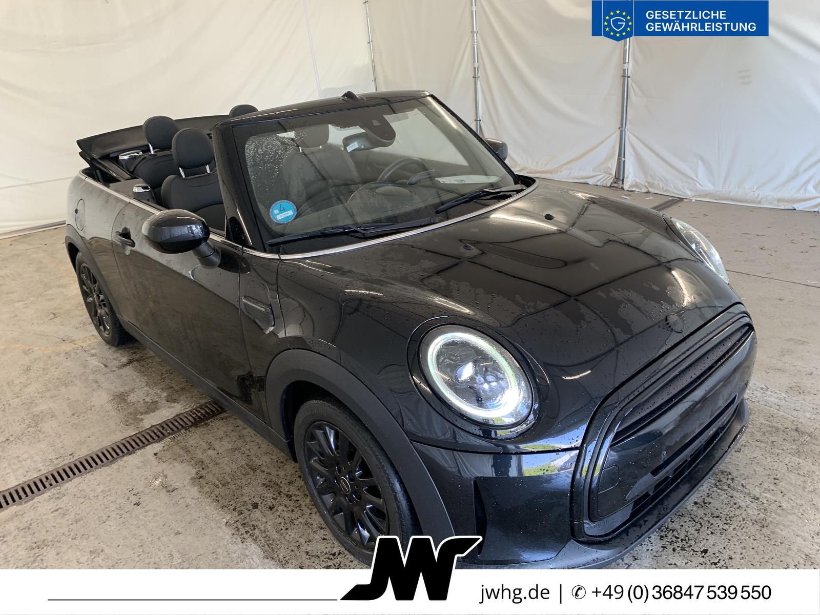 Mini COOPER CABRIO 2023 г. Чёрный, пробег 48900 км