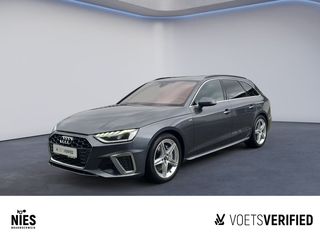 Audi A4 2023 г. Серый, пробег 57100 км