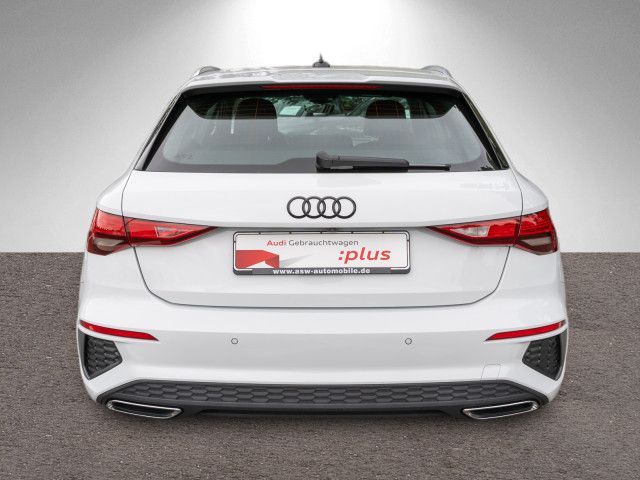 Audi A3 2023 г. Белый, пробег 49200 км